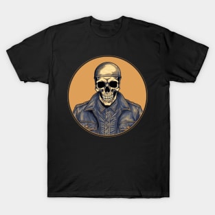 Skeleton Biker T-Shirt